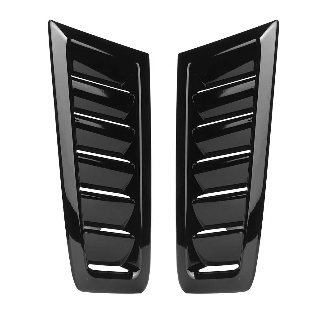 KIMISS ABS Car Bonnet Air Vent Hood Scoop for Ford Focus RS MK2 - Bright Black (SI-AT26105) | Performance Upgrade & Heat Dissipation | Track Racing & Street Style Enhancement