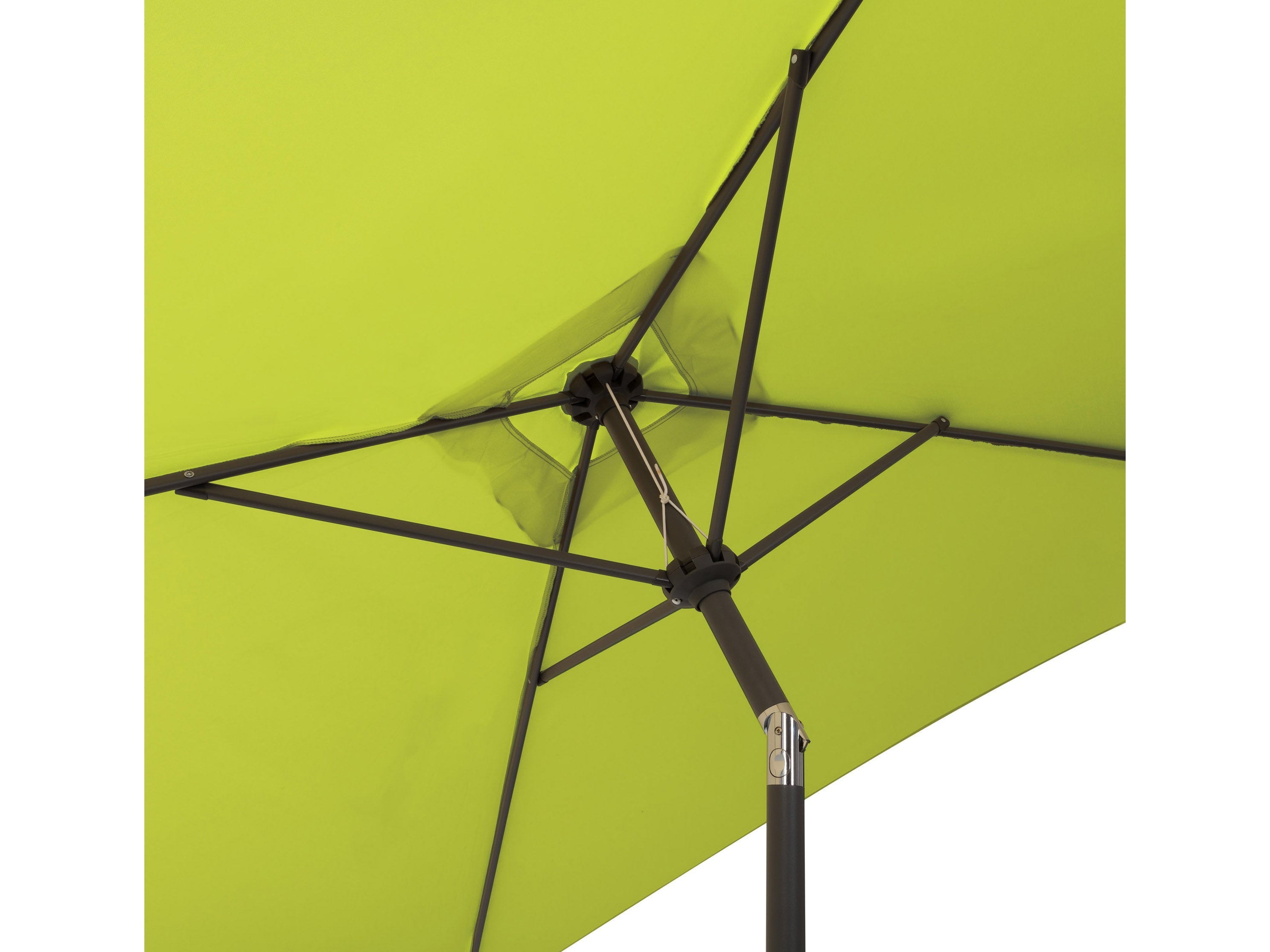 9ft Square Lime Green Patio Umbrella - UV Protection Outdoor Market Umbrella for Pool, Garden, and Backyard Relaxation