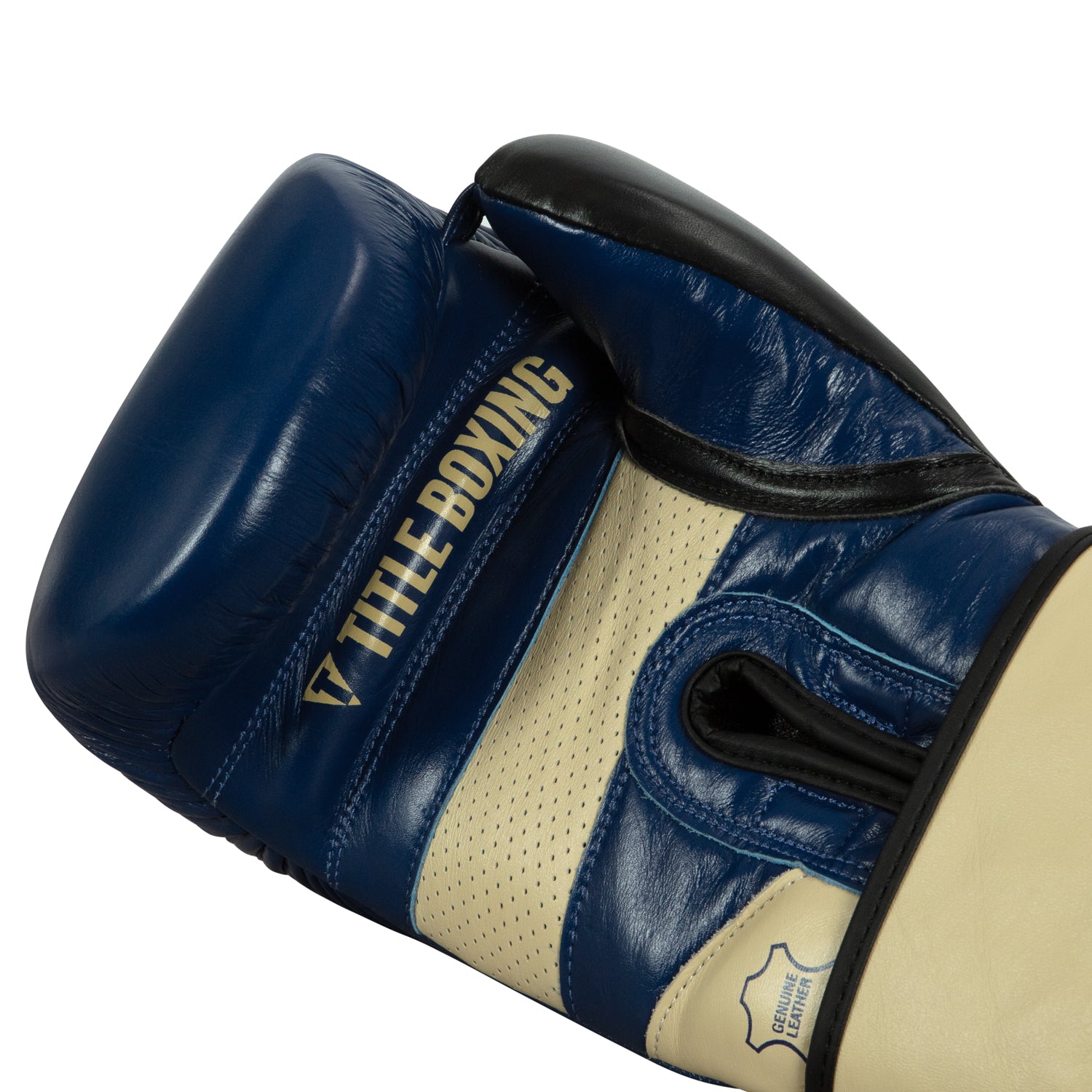 TITLE Boxing Rock Steady Leather Training Boxing Gloves - Premium Leather Punching Bag Gloves for Men & Women - Perfect for Boxing Training, MMA, Fitness Workouts and Heavy Bag Practice