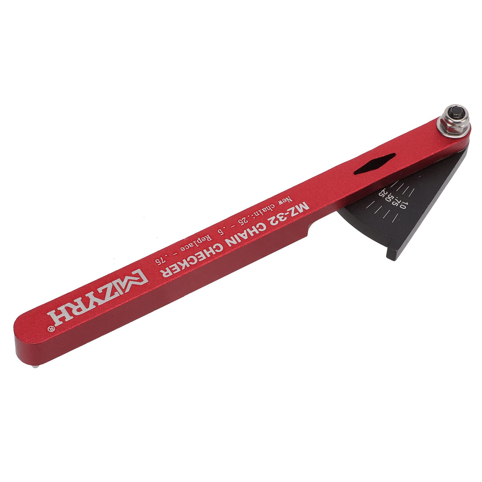 Demeras Bicycle Chain Wear Indicator Tool - Durable Bike Chain Checker Gauge for Accurate Chain Length Measurement | Perfect for Road Bikes, Mountain Bikes & Cycling Maintenance