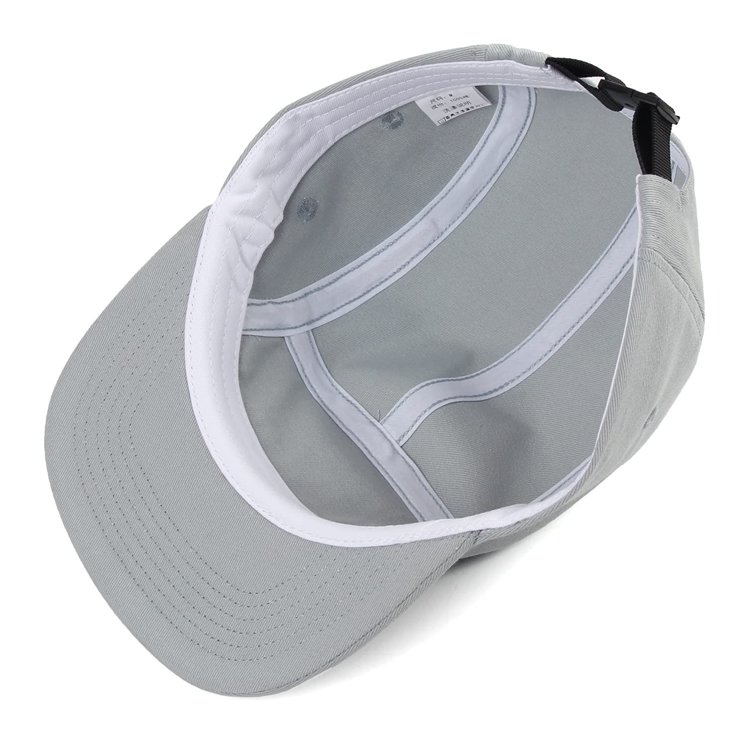 5-Panel Classic Baseball Cap - Washed Cotton, Short Brim, Soft Flat Bill Hat - Oversize Large Size for Men & Women - Perfect for Casual Wear, Sports & Outdoor Activities