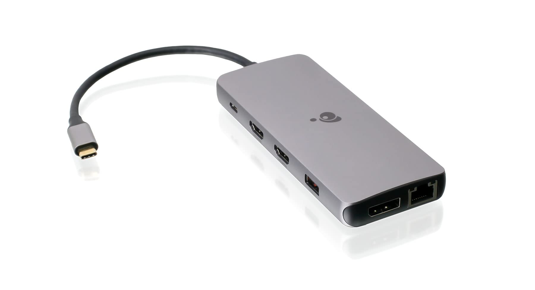 IOGEAR USB-C Triple Display Docking Station with 4K 60Hz, 2 HDMI Ports, 1 DisplayPort, 4 USB Ports (2 USB 2.0 & 2 USB 3.0), Gigabit Ethernet, 3.5mm Audio, 100W Power Delivery - Compatible with MacBook Pro/Air, Thunderbolt 3 & USB-C Laptops - Perfect for Home Office, Gaming & Multi-Monitor Workstations