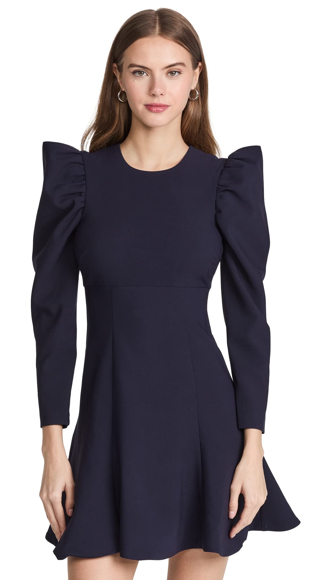 Stylish LIKELY Women's Long Sleeve Alia Dress - Elegant Flowy Midi Dress for Work, Date Night & Special Occasions | Comfortable Stretch Fabric