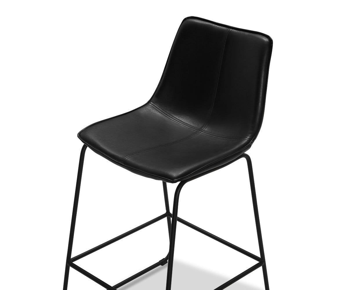 Modern Oken Counter Stool - Adjustable Height Bar Stool with Padded Seat for Kitchen Island, Breakfast Bar & Home Decor - Comfortable & Stylish Dining Chair for Indoor Use