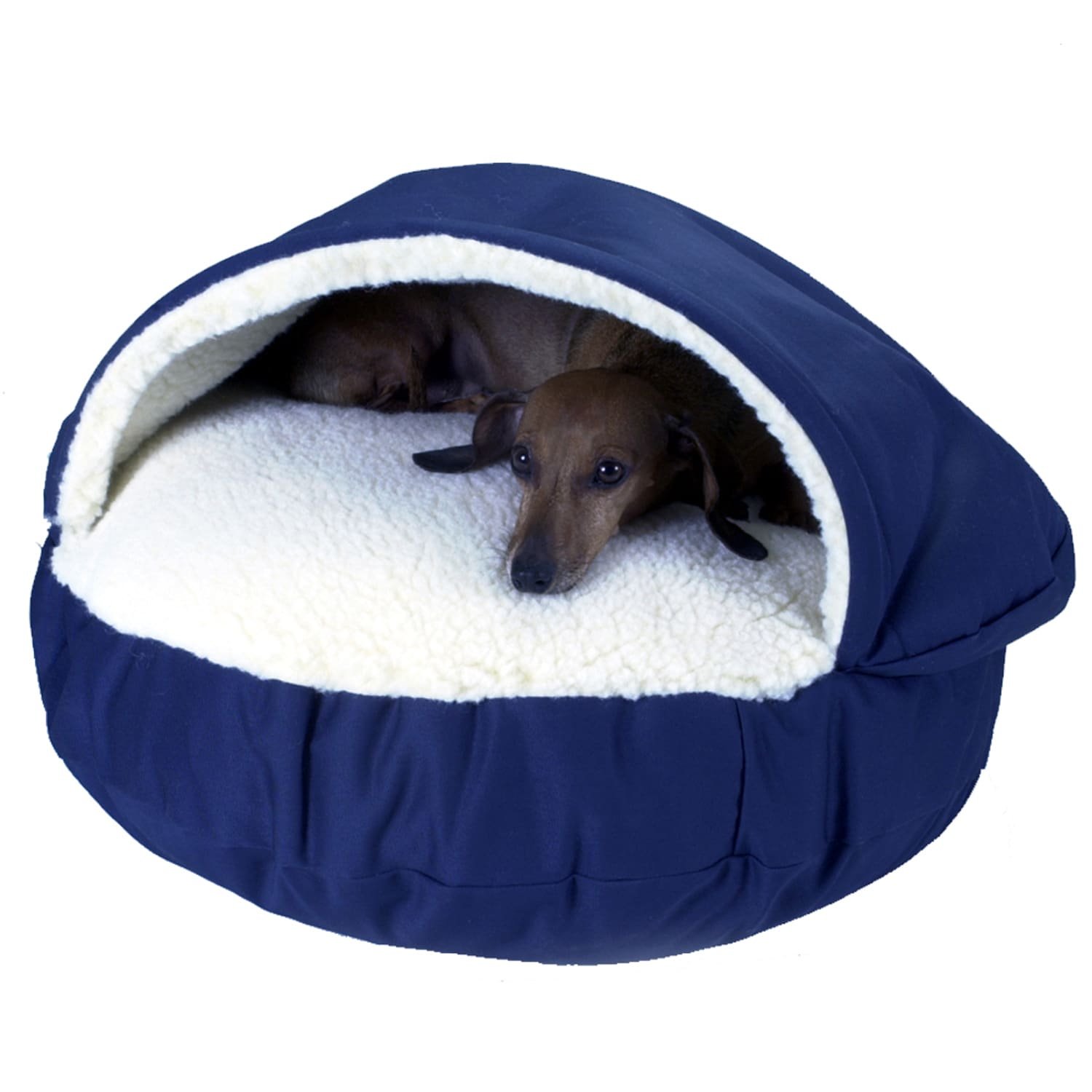 Snoozer Orthopedic Cozy Cave Pet Bed for Dogs & Cats - X-Large Size, Olive Green - Premium Comfort for Joint Support & Anxiety Relief - Perfect for Crate Training, Lounging & Cold Weather Snuggling