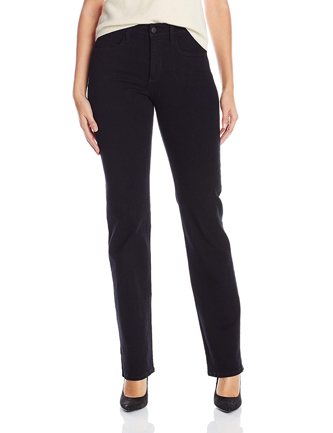 NYDJ Women's Marilyn Straight Leg Denim Jeans - Comfortable Stretch Jeans for Work & Casual Wear | Perfect for Office, Travel & Everyday Outfits