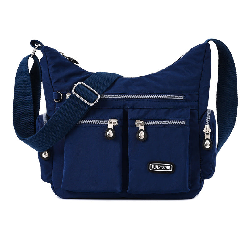 Women's Waterproof Crossbody Shoulder Bag with Multiple Pockets - Perfect for Travel, Shopping & Daily Use