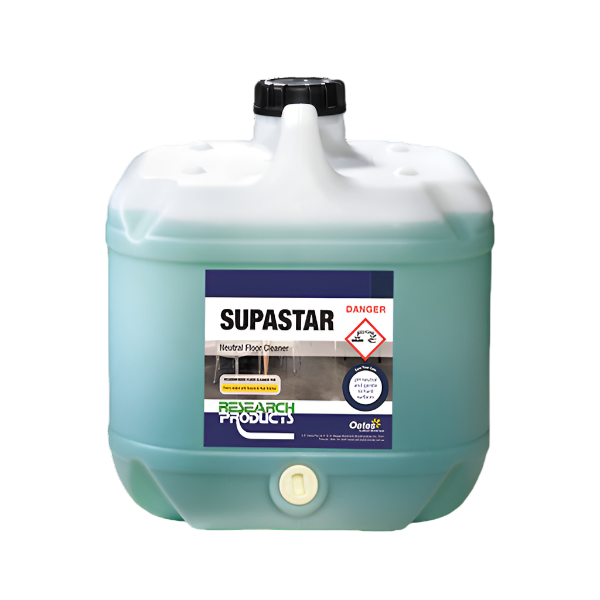Supastar Neutral pH Floor Cleaner - Safe for All Floor Types | Gentle Cleaning for Homes, Offices & Commercial Spaces