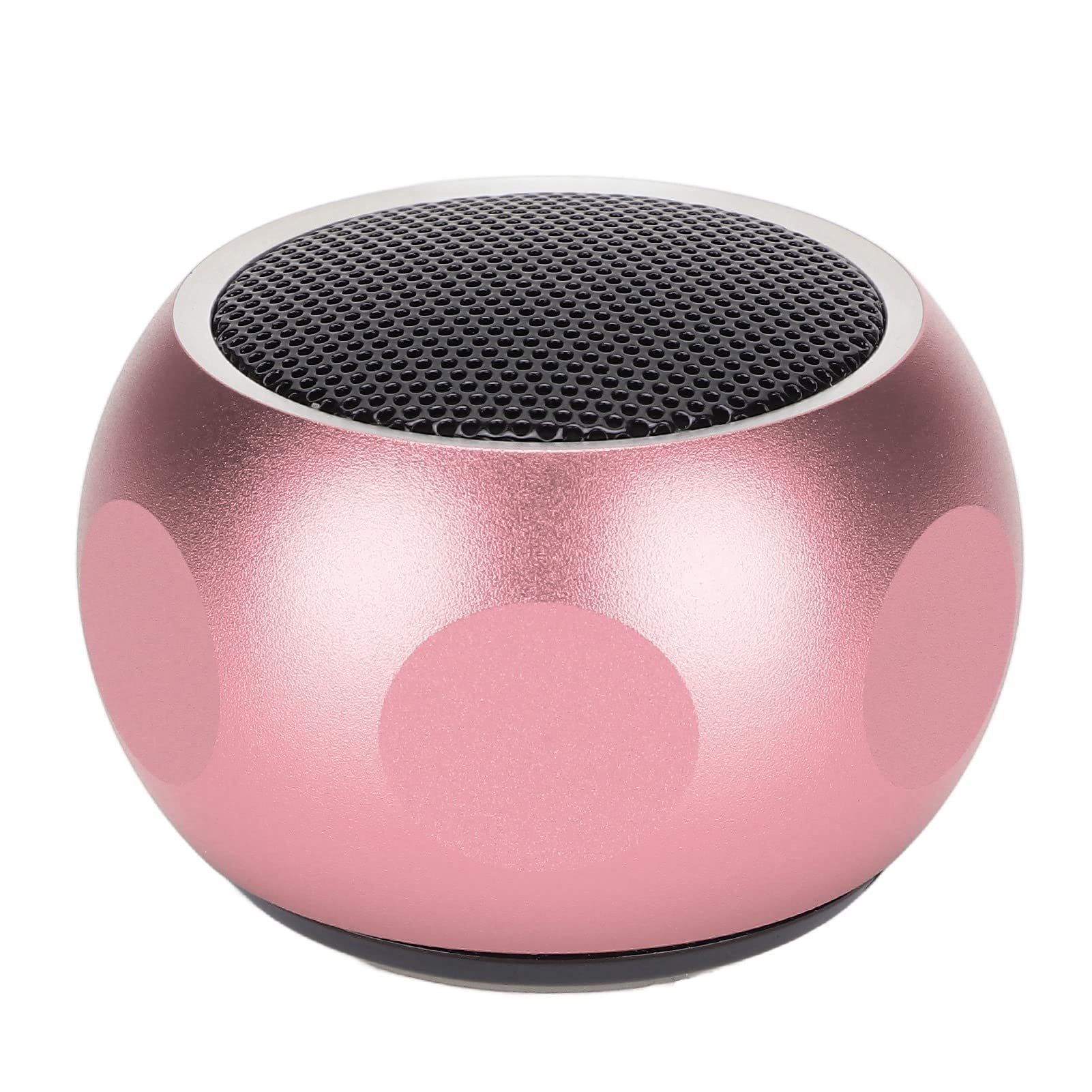 Mini Portable Bluetooth Speaker - Wireless Tiny Speaker with Lanyard, Frosted Texture, 2H Charge & 2.5H Playtime, 300mAh Battery - Perfect for Shower, Bike, Car, Travel & Outdoor Activities (Pink)