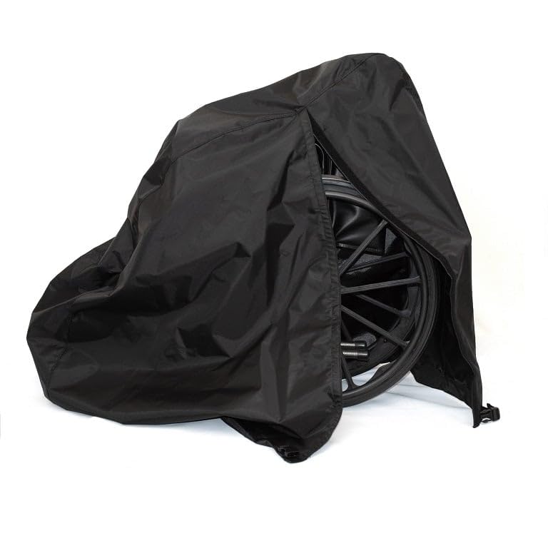 Lightweight Manual Folding Wheelchair Cover - Waterproof & Durable for Indoor/Outdoor Use - Perfect for Travel, Hospitals, and Home Care