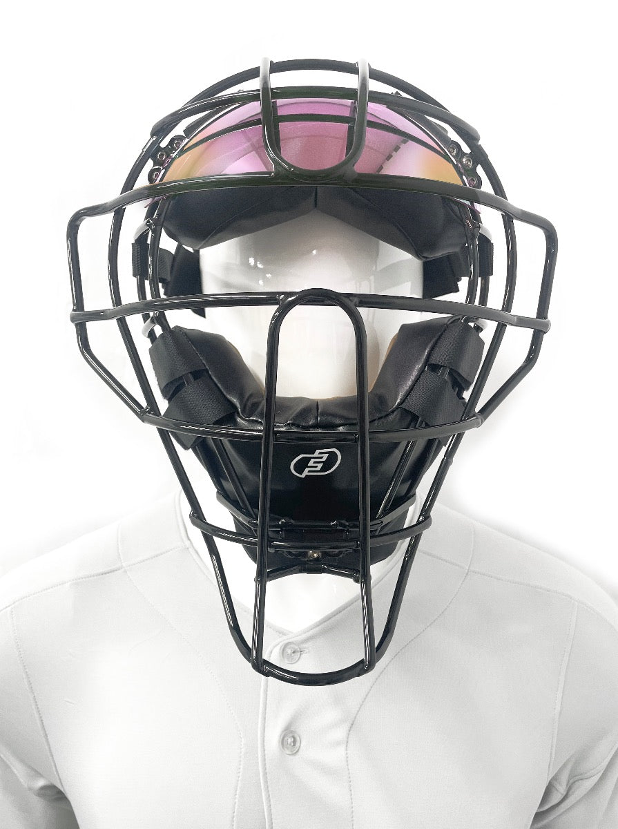 FORCE3 Traditional Defender Mask - UV Protection Sun Shield for Baseball, Softball & Outdoor Sports - Lightweight & Breathable Face Cover for Sun Safety