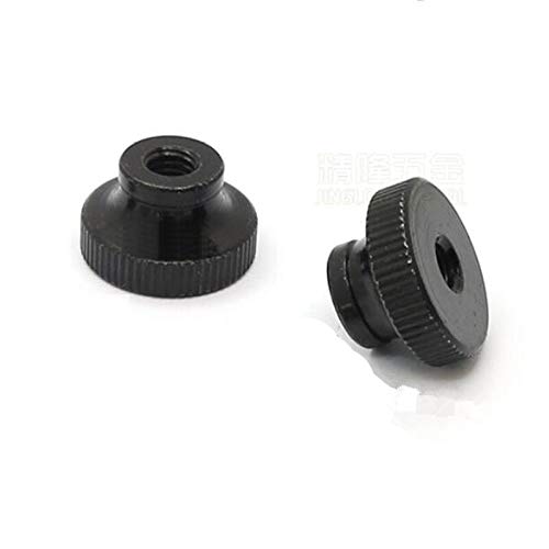 Black Plated Knurled Thumb Nut M3-M10 for 3D Printers & Curtain Walls