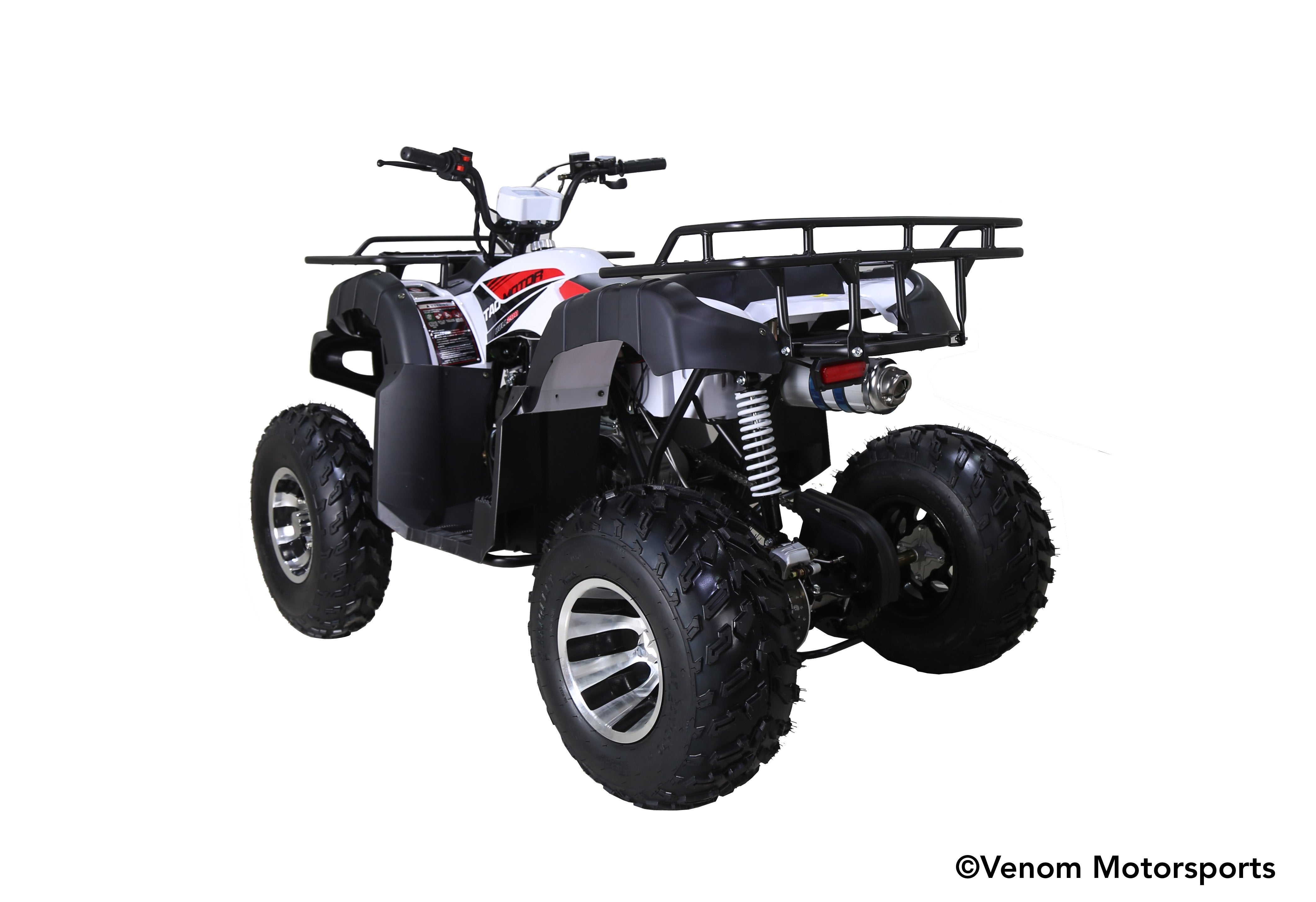 200cc Kodiak ATV - Fully Automatic with Reverse Gear | Full-Size Adult All-Terrain Vehicle for Off-Road Trails, Hunting & Farm Work | Powerful 4-Stroke Engine | Durable Steel Frame
