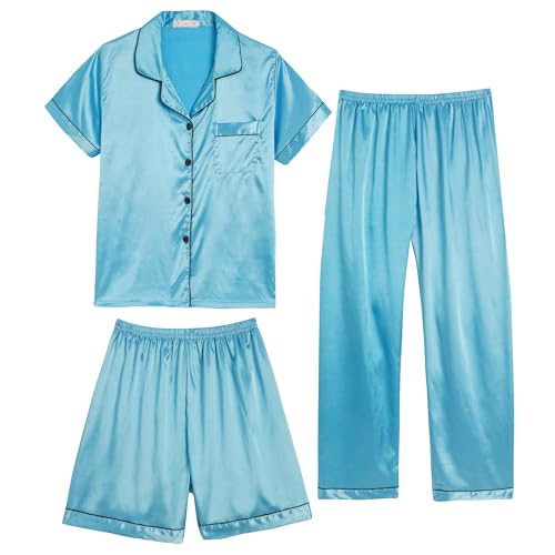 3pcs-lake Blue