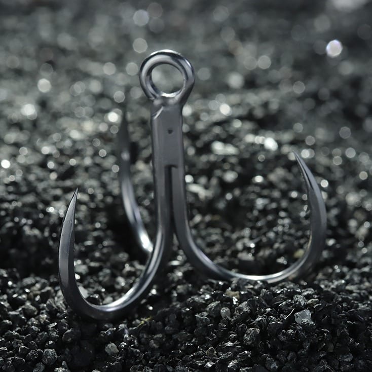 BKK GT REX Replacement Treble Fishing Hooks - High Carbon Steel Sharp Hooks for Bass, Trout, Pike Fishing Lures - Perfect for Freshwater and Saltwater Angling