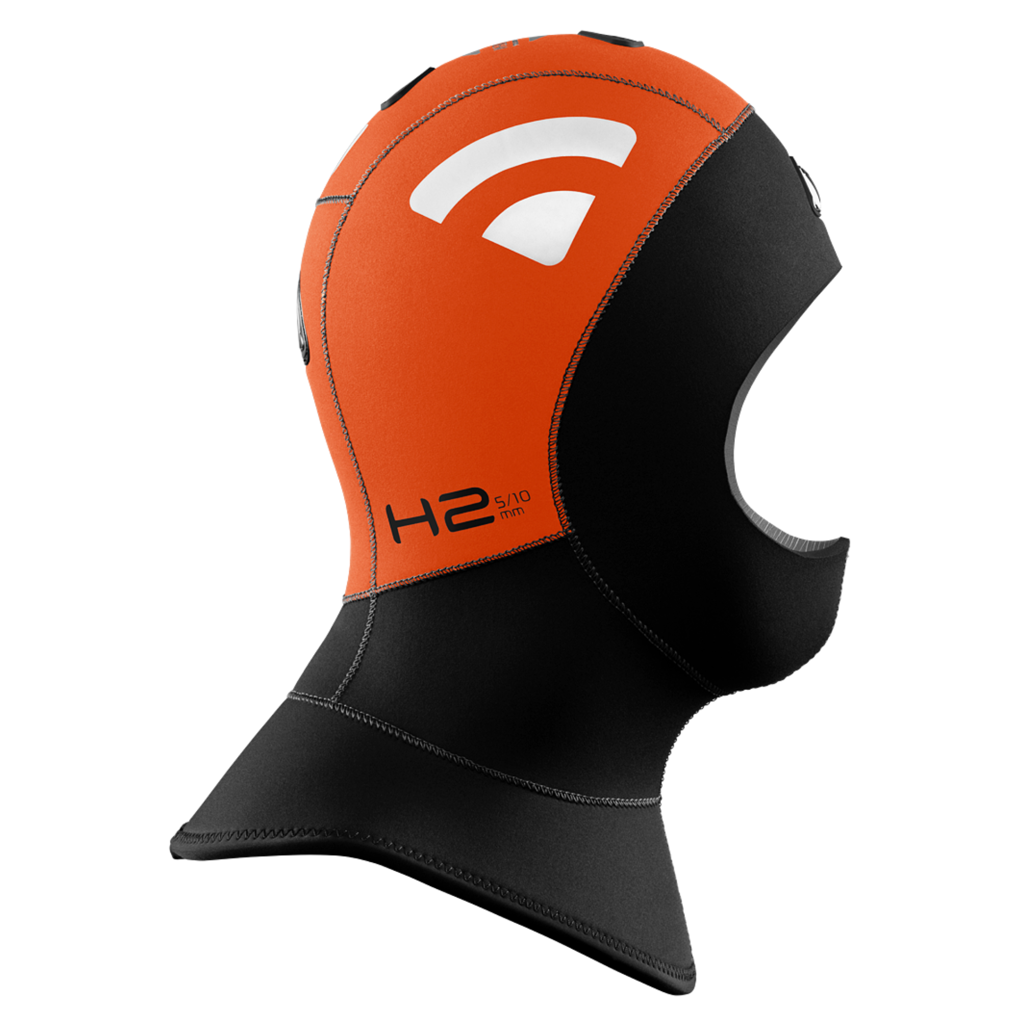 Waterproof H2 High Visibility Polar Evoluted Bibed 5/10mm Hood - Perfect for Scuba Diving, Snorkeling & Cold Water Sports