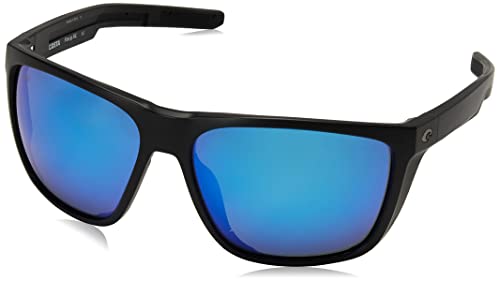 Matte Black/Blue Mirrored Polarized 580g
