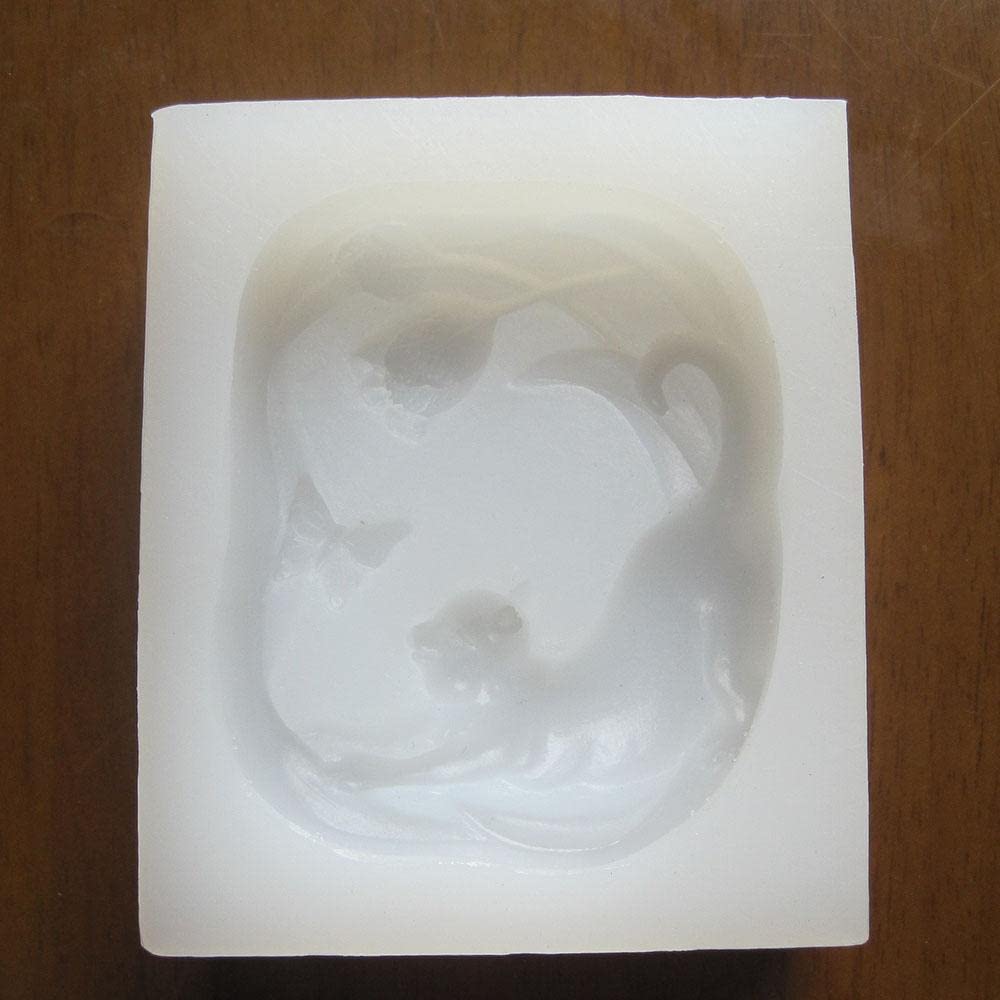 Premium Silicone Soap Molds Kit for DIY Soap Making - 6-Piece Resin & Candle Molds Set (Cat & Butterfly Design) - Perfect for Handmade Soaps, Resin Crafts & Candle Making at Home