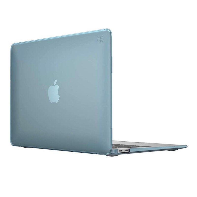 Speck Smarshell Case for MacBook Air 2020 (13-inch) - Swell Blue Protective Cover | Slim Fit, Shock-Absorbent Shell for Everyday Use & Travel