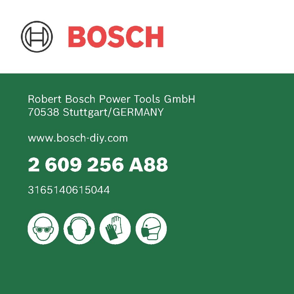 Bosch 2609256A88 10-Pack Sanding Sheets for Black + Decker Orbital Sanders | 93 x 185 cm | 8 Holes | 60 Grit | Ideal for Woodworking & Surface Preparation