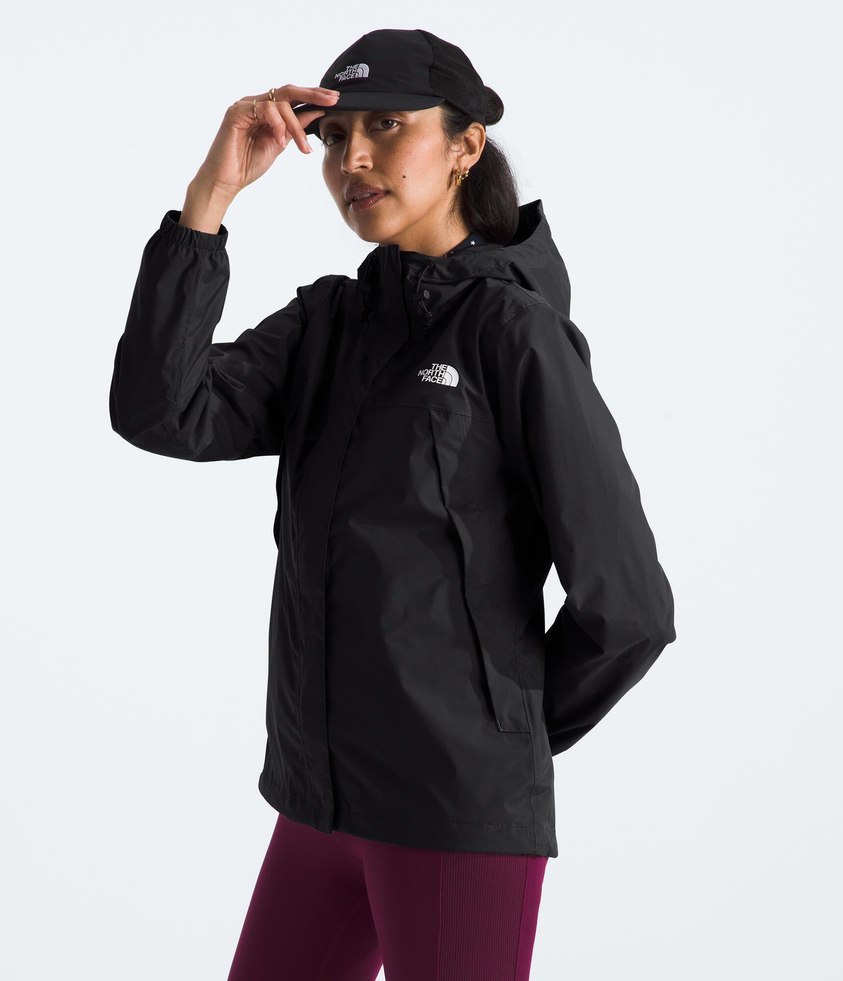 The North Face Women's Antora Jacket - Waterproof Hiking & Outdoor Jacket for Cold Weather Adventures