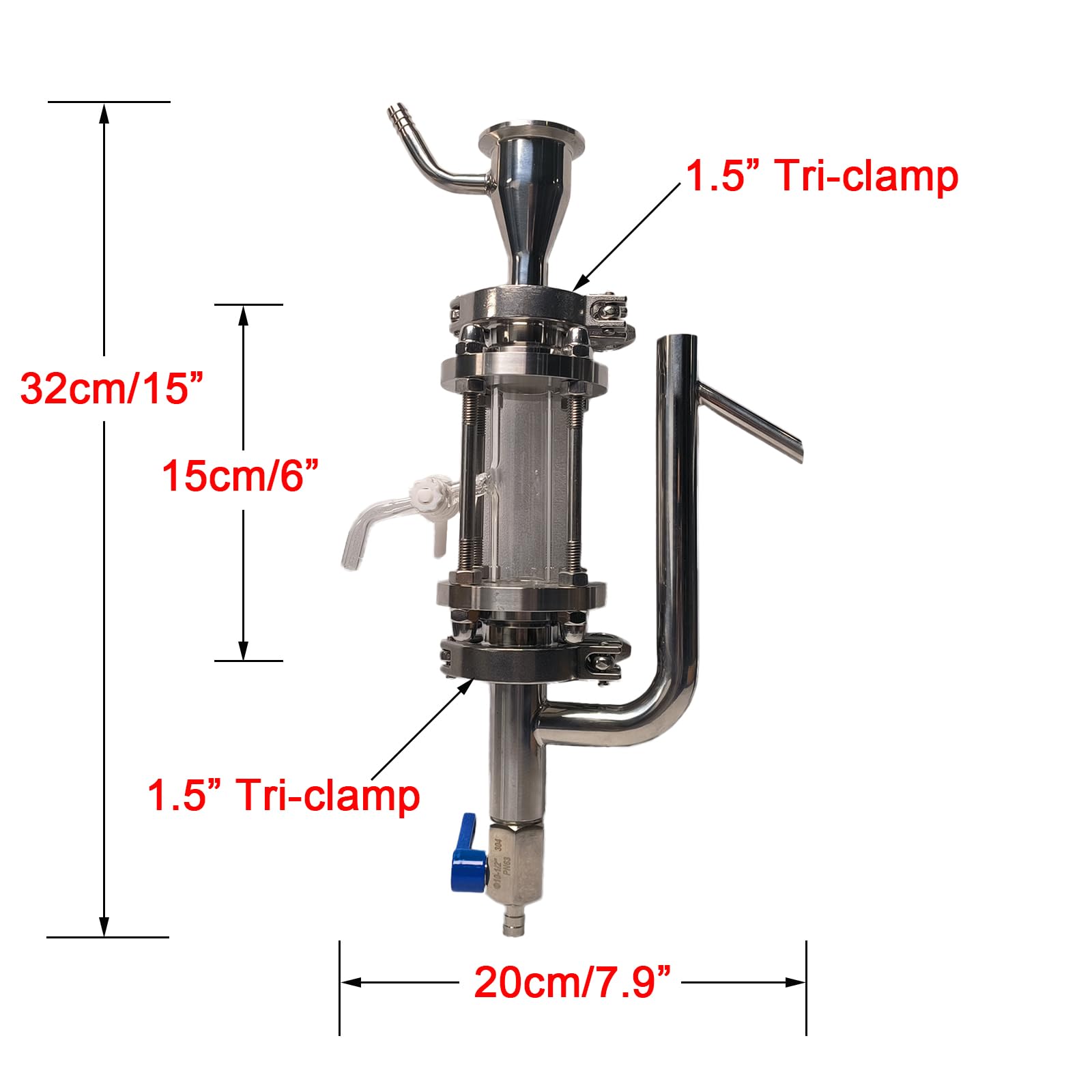 Premium Essential Oil Separator - High Efficiency Oil Water Separator for Distillation | Perfect for Aromatherapy, DIY Essential Oils & Home Distilling