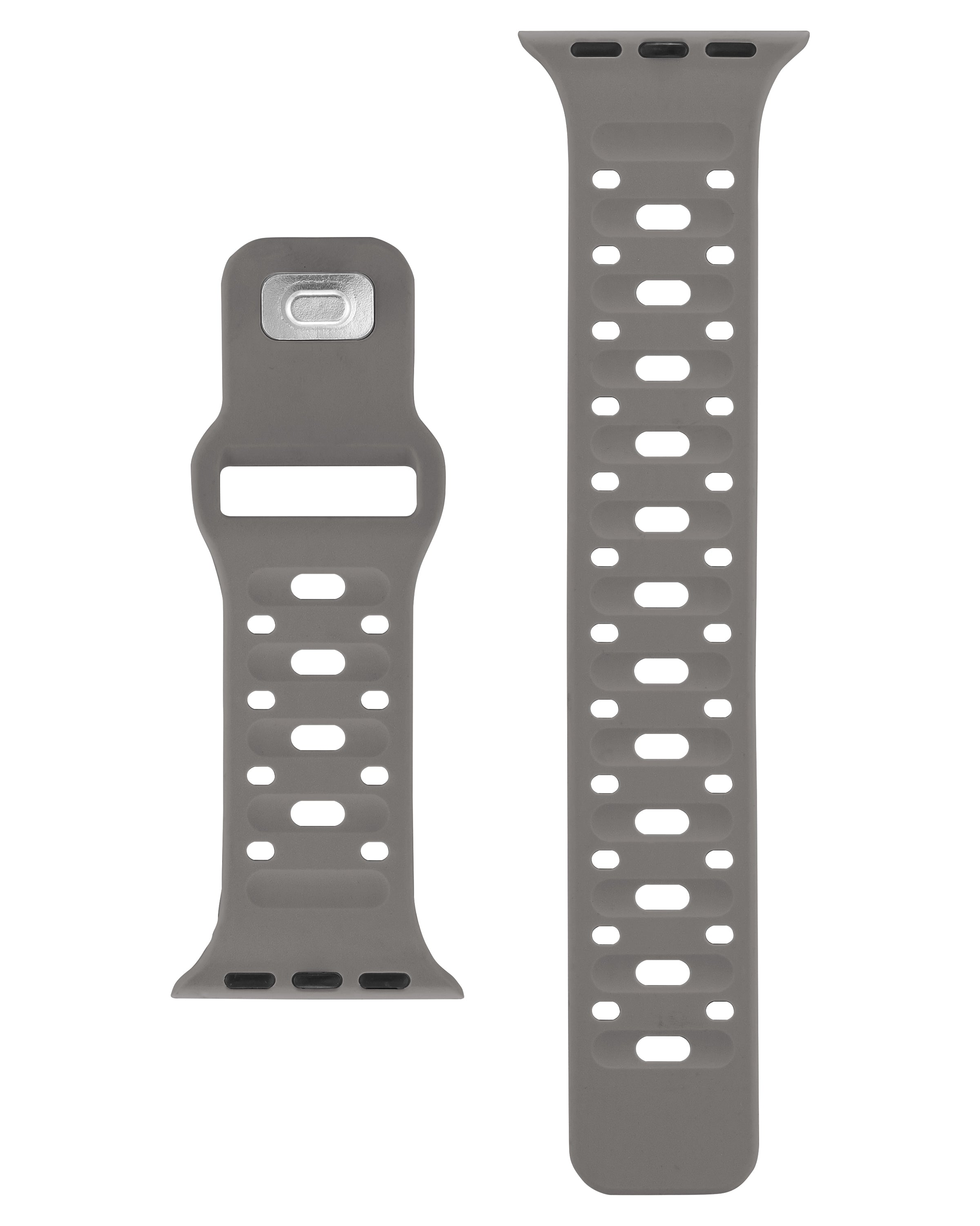 Apple Watch Sport Silicone Band - Durable Keeperless Strap for Workout & Fitness Tracking | Perfect for Running, Gym & Outdoor Activities