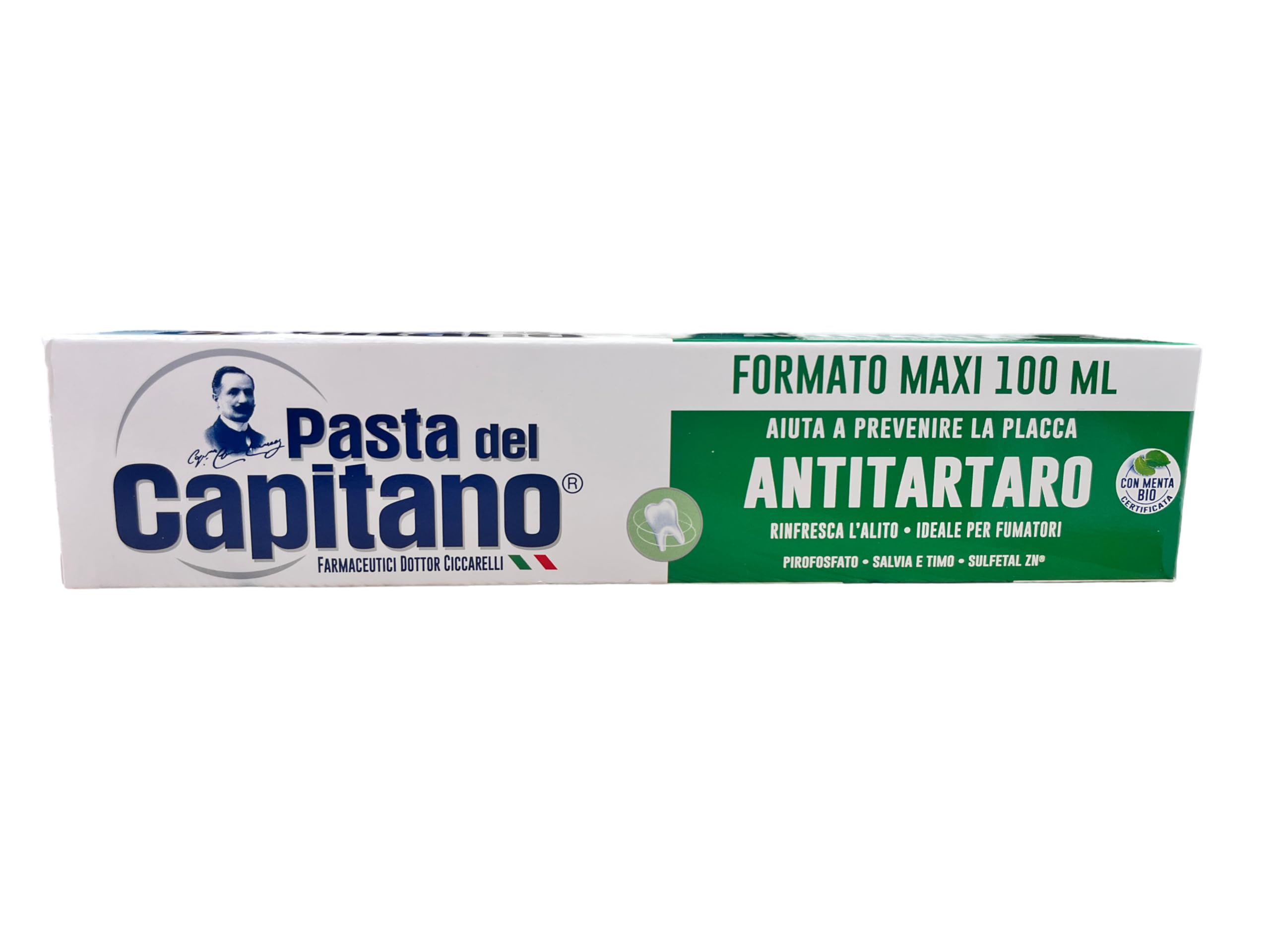 Best Anti-Tartar Toothpaste 100ml (3.53oz) - Pack of 2 | Whitening & Plaque Removal for Healthy Teeth | Fresh Breath for Daily Oral Care & Travel