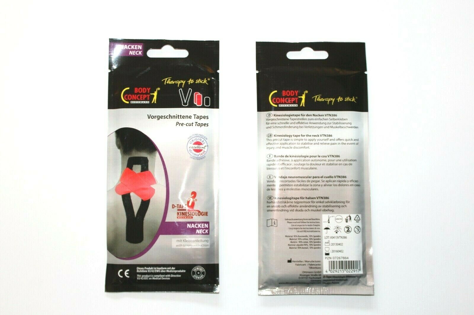 Best Kinesiology Tape Precut Strips for Pain Relief & Muscle Support - Athletic, Medical & Recovery Use