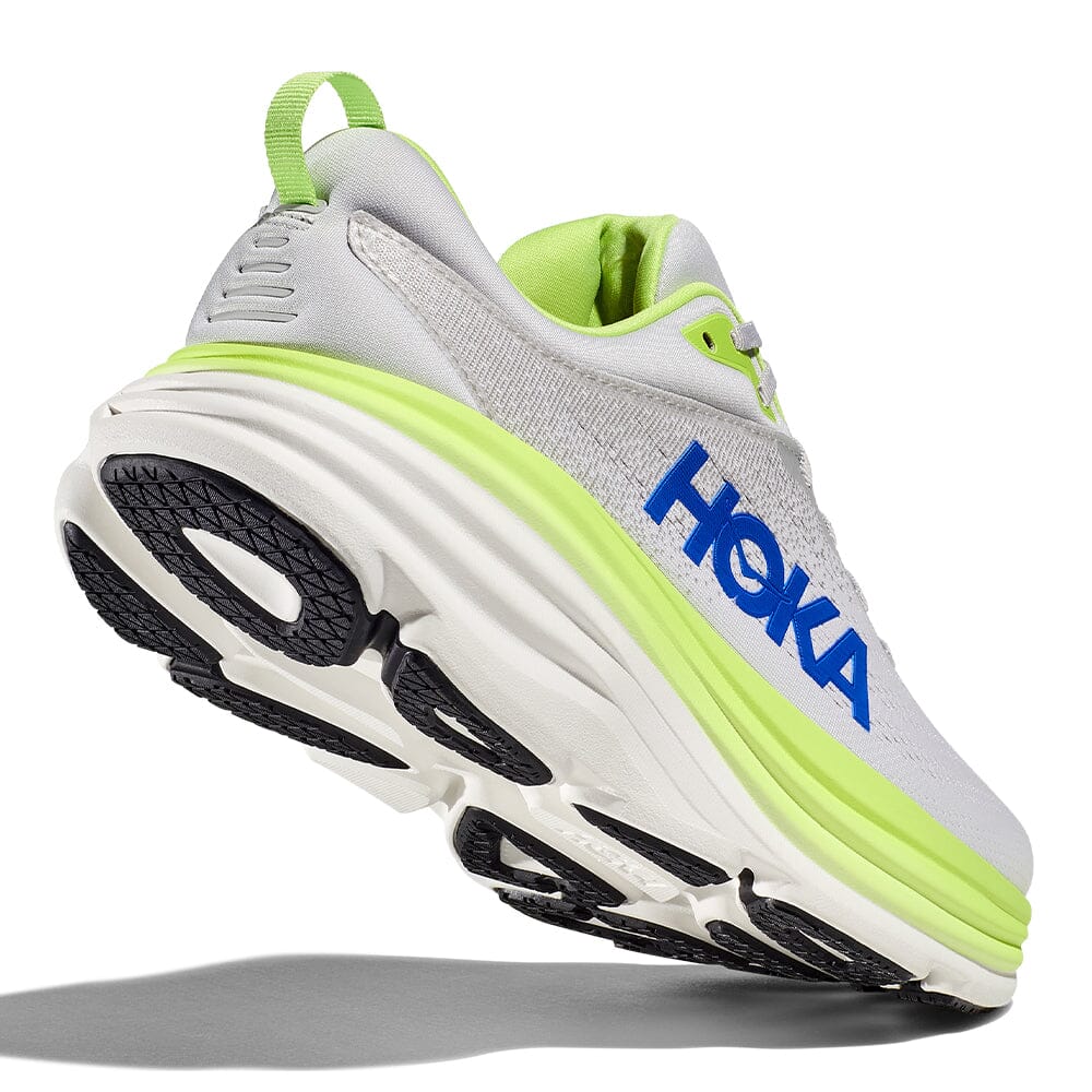 Hoka Men's Bondi 8 Running Shoes - Lightweight Cushioned Sneakers for Marathon, Jogging & Walking - Breathable Mesh Upper with Maximum Support & Comfort