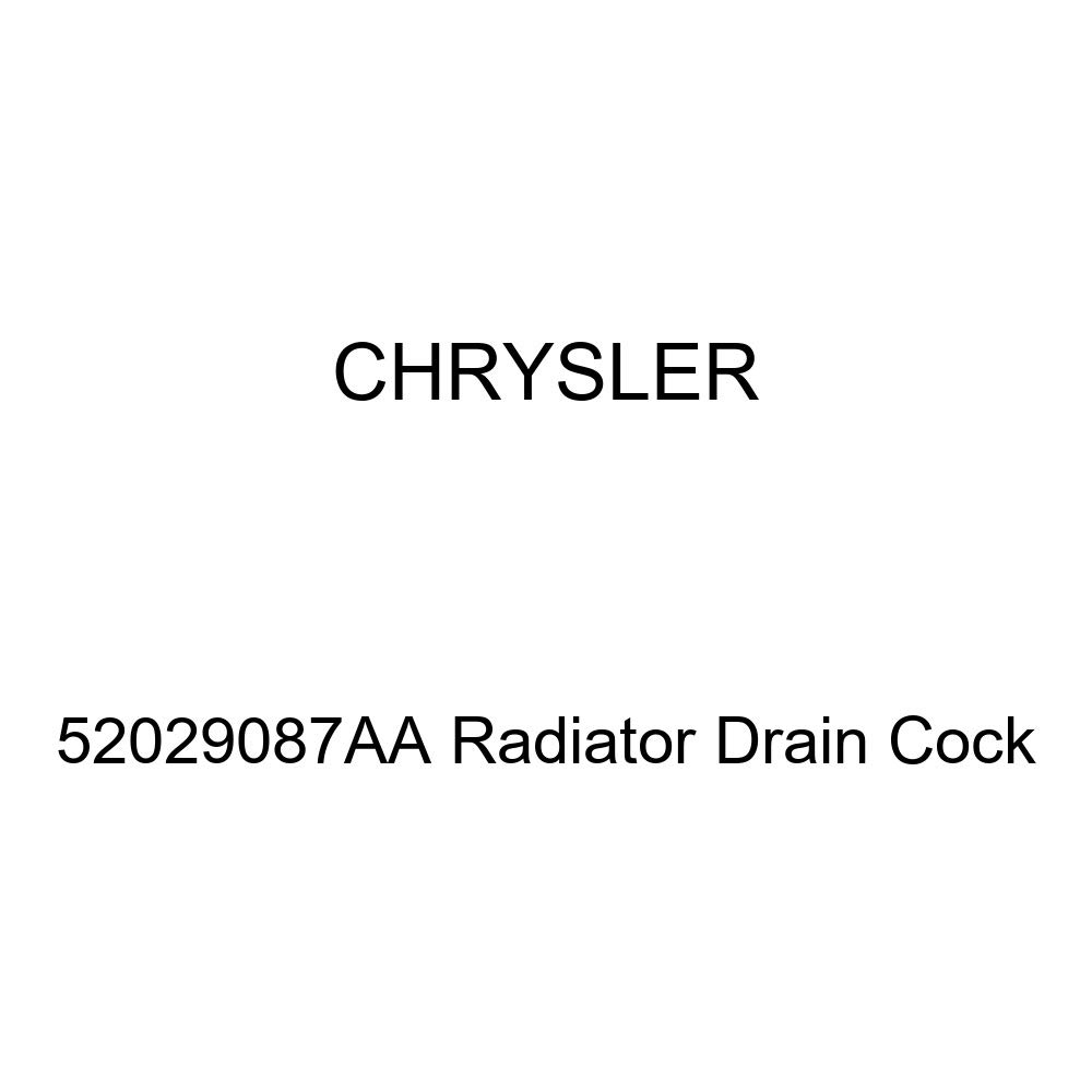 Genuine Chrysler 52029087AA Radiator Drain Cock - Replacement Radiator Valve for Chrysler Vehicles - Perfect for Cooling System Maintenance & Repair