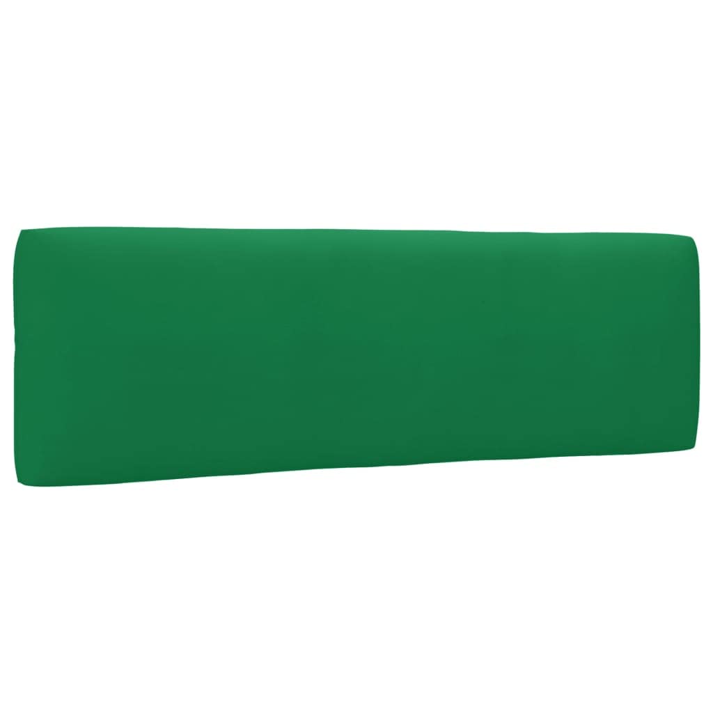 **3-Piece Thickly Padded Pallet Sofa Cushions Set - Green Outdoor Patio Furniture Cushions for Comfortable Seating | Perfect for Garden, Deck, and Backyard Relaxation**