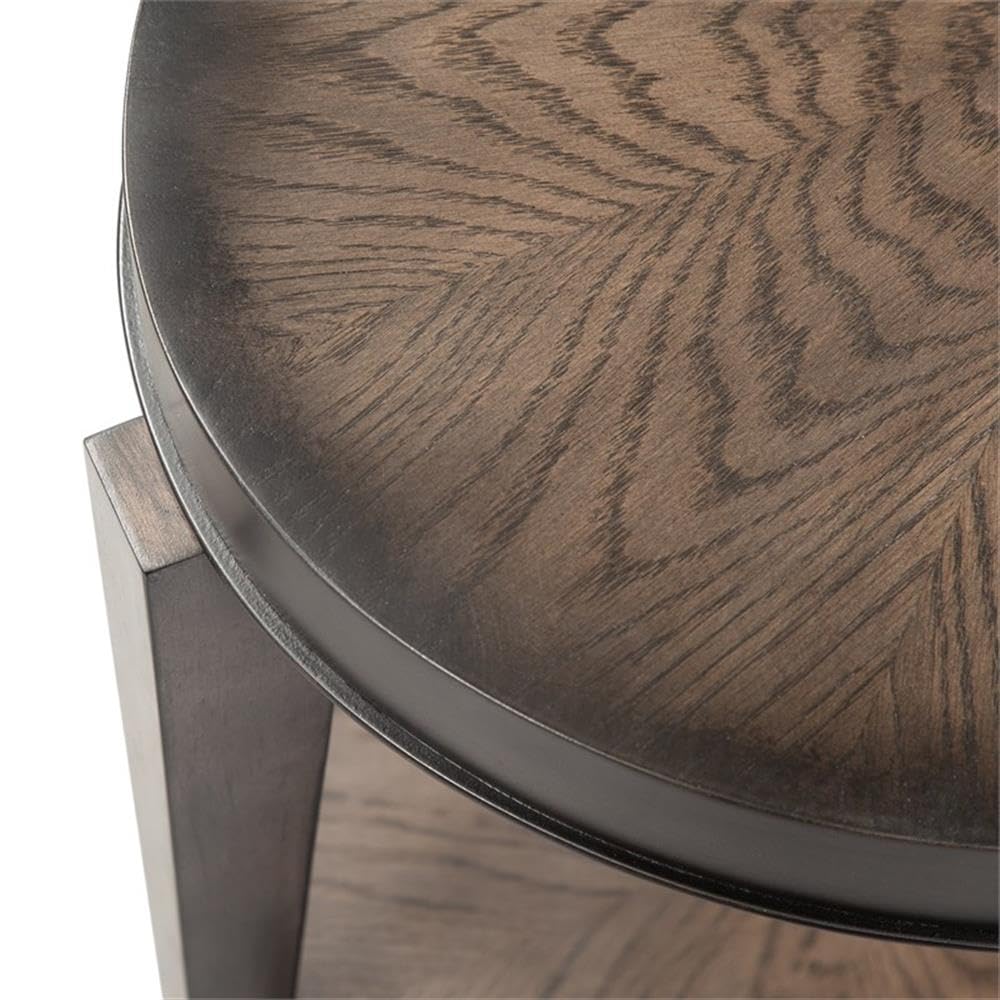 Liberty Furniture Industries Penton Oval Chair Side Table - Stylish End Table for Living Room, Bedroom & Office - Perfect for Coffee, Books & Decor