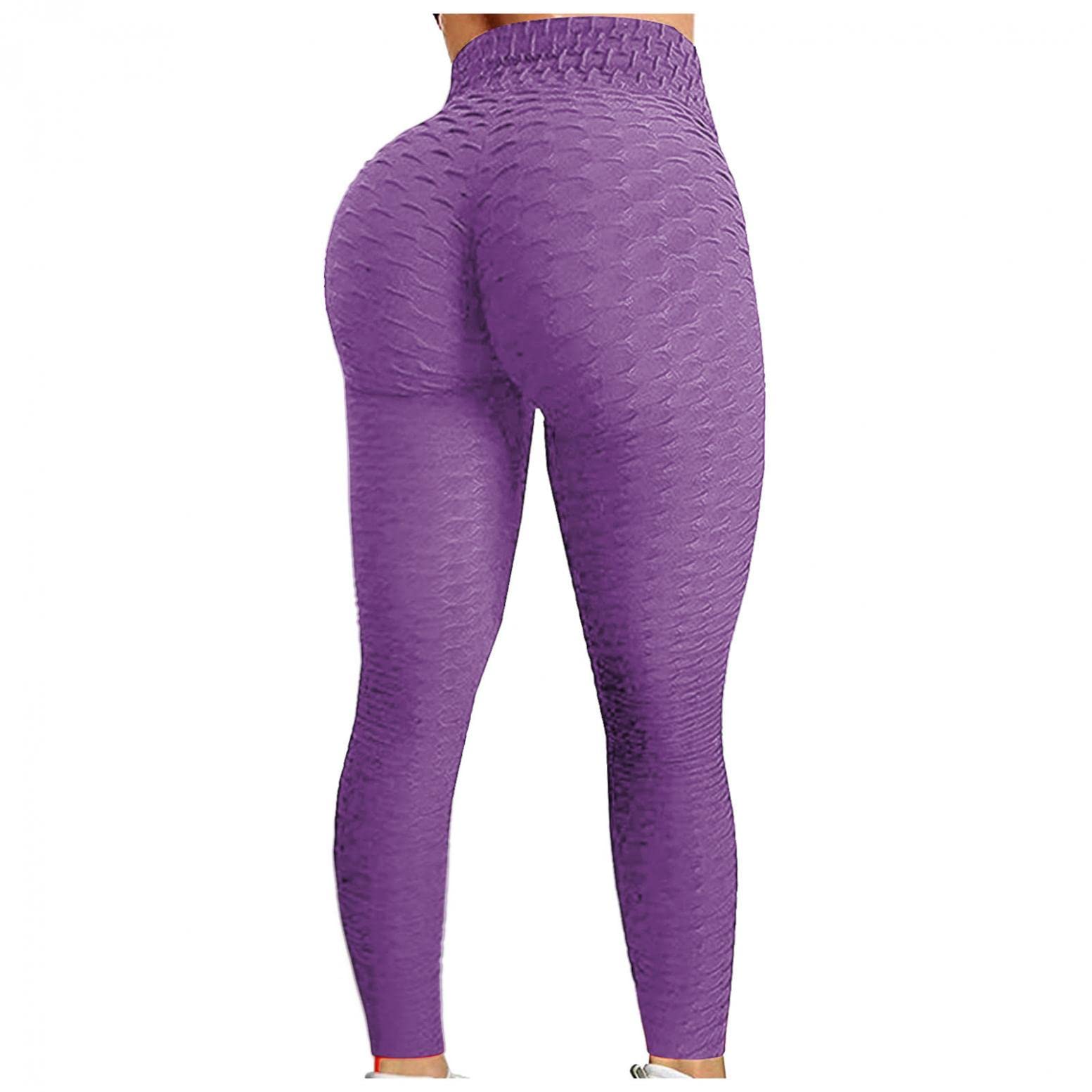 Best Women's Running & Yoga Pants - High Waist Tummy Control Butt Lifting Leggings for Cycling, Workout & Gym - Stretchy Comfortable Activewear for Fitness, Lounge & Everyday Wear