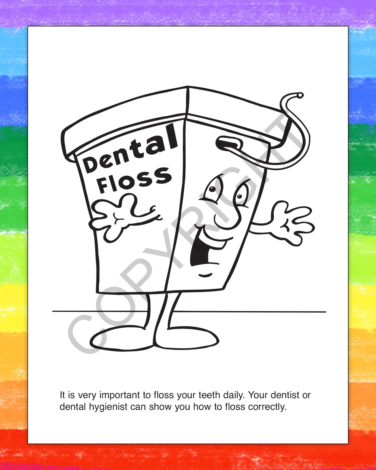 ZOCO 250-Pack Custom Coloring Books for Kids - Healthy Smile Dental Activity Books (No Crayons Included) - Perfect for Dentist Office Gifts, Children's Games & Educational Puzzles - Ideal for Dental Visits, Birthday Parties & Classroom Activities