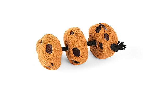 P.L.A.Y. Pup Cup Cafe Squeaky Plush Dog Toys - Cookies n' Treats for Small & Medium Dogs - Interactive Chew Toy for Puppies & Adult Dogs - Perfect for Indoor Play, Training Rewards & Cuddle Time
