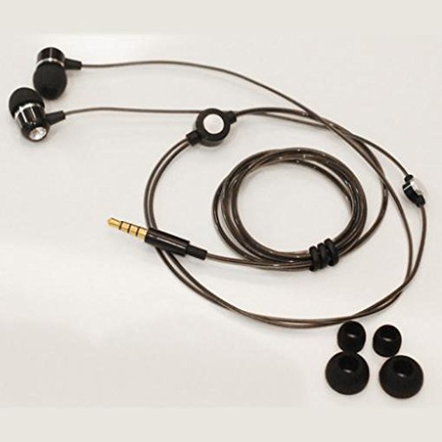 Premium Wired Earphones with Hi-Fi Sound & Built-in Mic - Metal In-Ear Headphones Compatible with T-Mobile REVVL 5G/4/Plus - Perfect for Gaming, Music & Hands-Free Calls