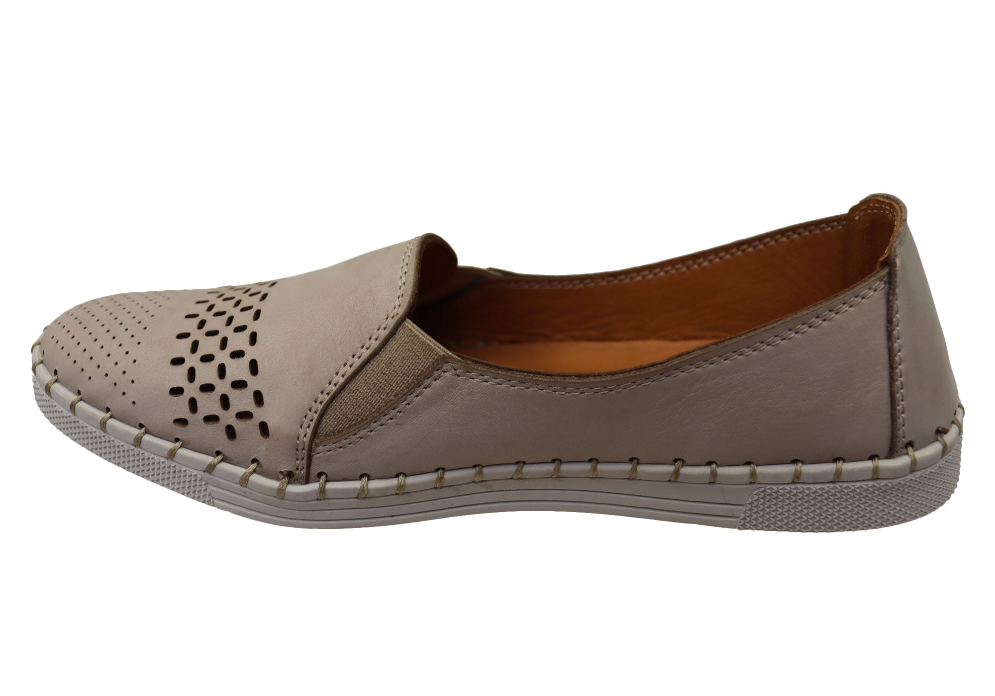Orizonte Harlow Women's Comfortable Leather Shoes - European Style for Work, Walking & Casual Wear