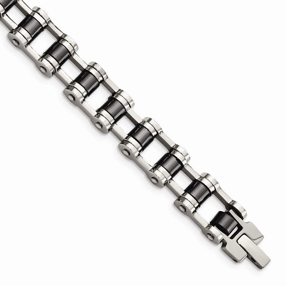 Premium Stainless Steel Magnetic Bracelet - 8.5 Inch Adjustable Link Bracelet for Men & Women | Hypoallergenic, Durable & Stylish Jewelry for Everyday Wear, Gifts & Fashion Accessories