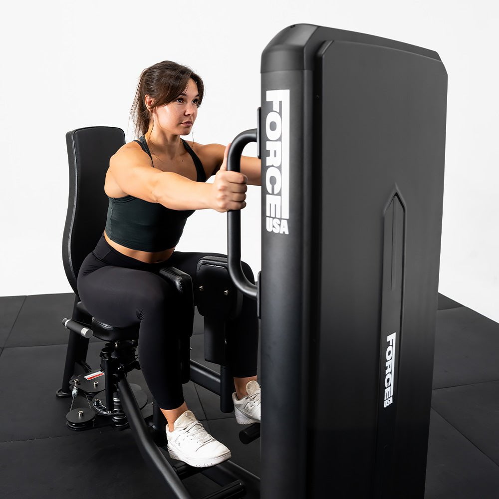 Force USA Solitude Abductor Adductor Machine for Outer Inner Thigh Workout - Home Gym Strength Training Equipment for Leg Toning and Glute Activation