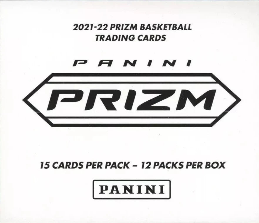 2021-2022 Panini Prizm Basketball Cello Pack Box - NBA Trading Cards for Collectors & Investors | Perfect for Sports Memorabilia Enthusiasts & Card Grading