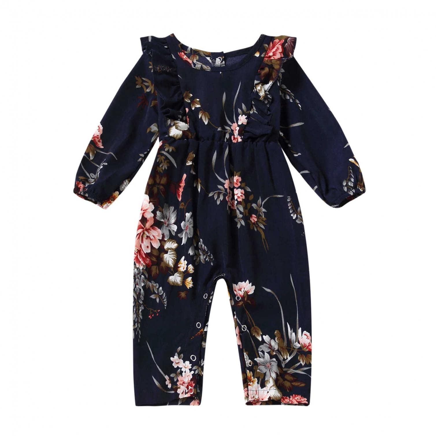 **Matching Family Outfits Set - Sisters & Mommy and Me Floral Printed Dresses - Sleeveless Jumpsuit for Women & Kids - Perfect for Family Photos, Vacations & Special Occasions**