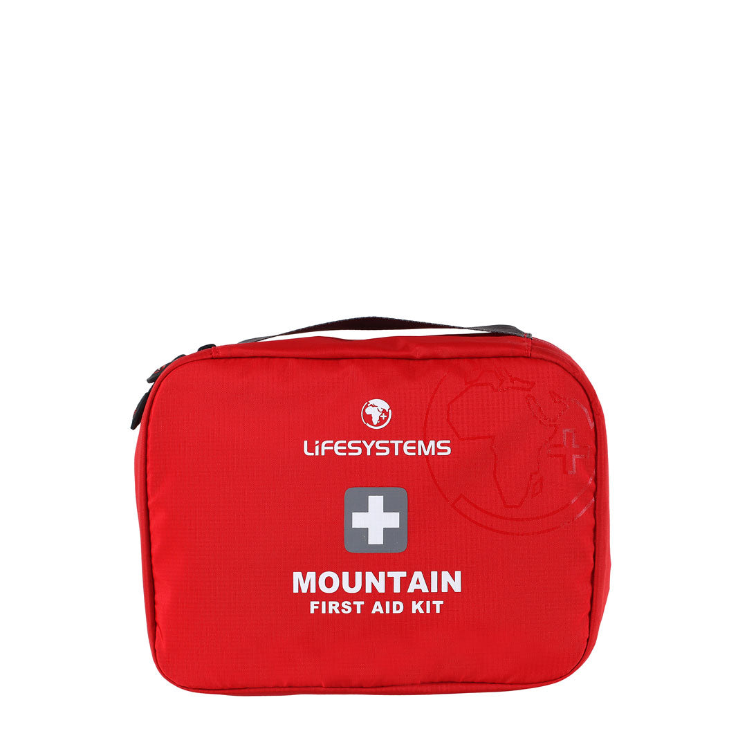 Lifesystems Mountain First Aid Kit - Compact & Lightweight for Hiking, Camping & Outdoor Adventures - Essential Emergency Medical Supplies for Travel & Survival