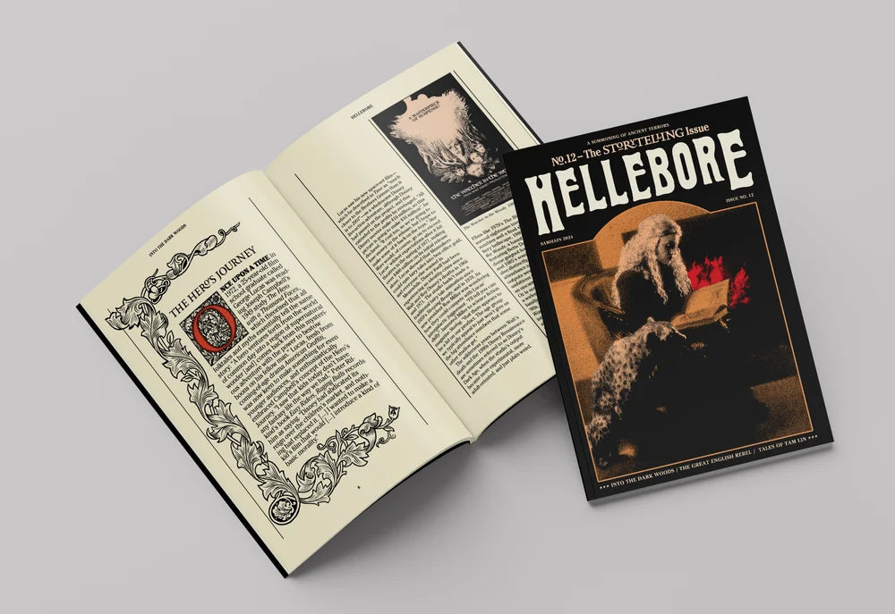 Hellebore Magazine Issue 12 - Gothic Horror & Folklore Zine | Perfect for Horror Enthusiasts & Gothic Literature Collectors
