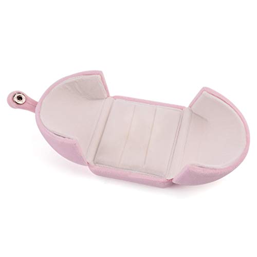 Pink double Slots Ring Box