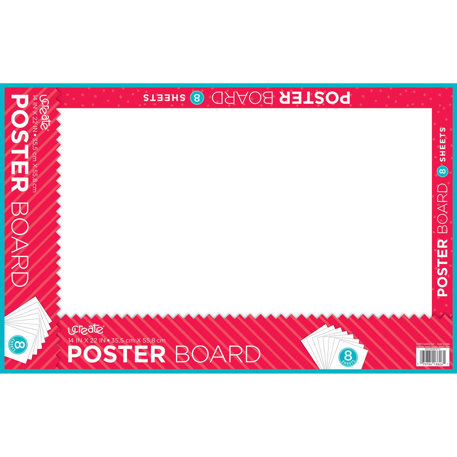 UCreate White Poster Board 14
