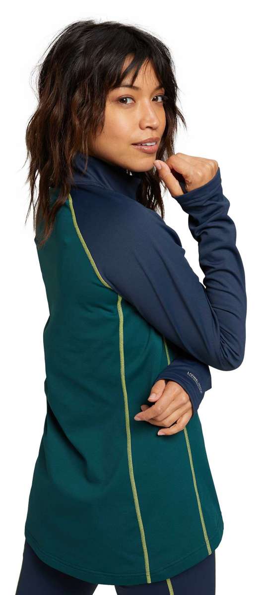 Burton Women's Heavyweight X Quarter Zip Fleece Pullover 2021 - Warm Winter Layering for Skiing, Hiking & Outdoor Activities