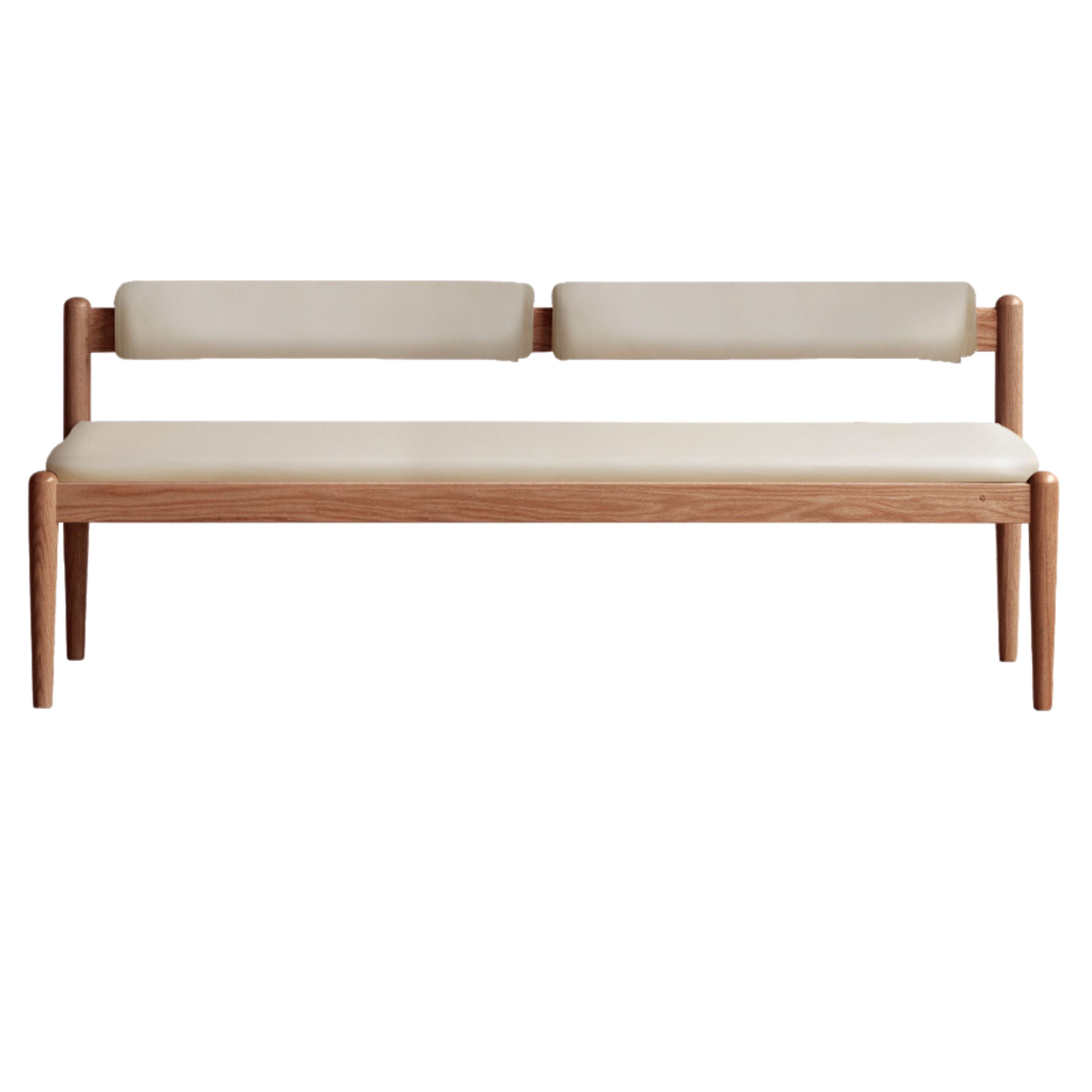 Premium Black Walnut & Oak Solid Wood Long Bench - Rustic Entryway, Dining Room, or Garden Seating - Handcrafted Hardwood Bench for Home & Outdoor Decor