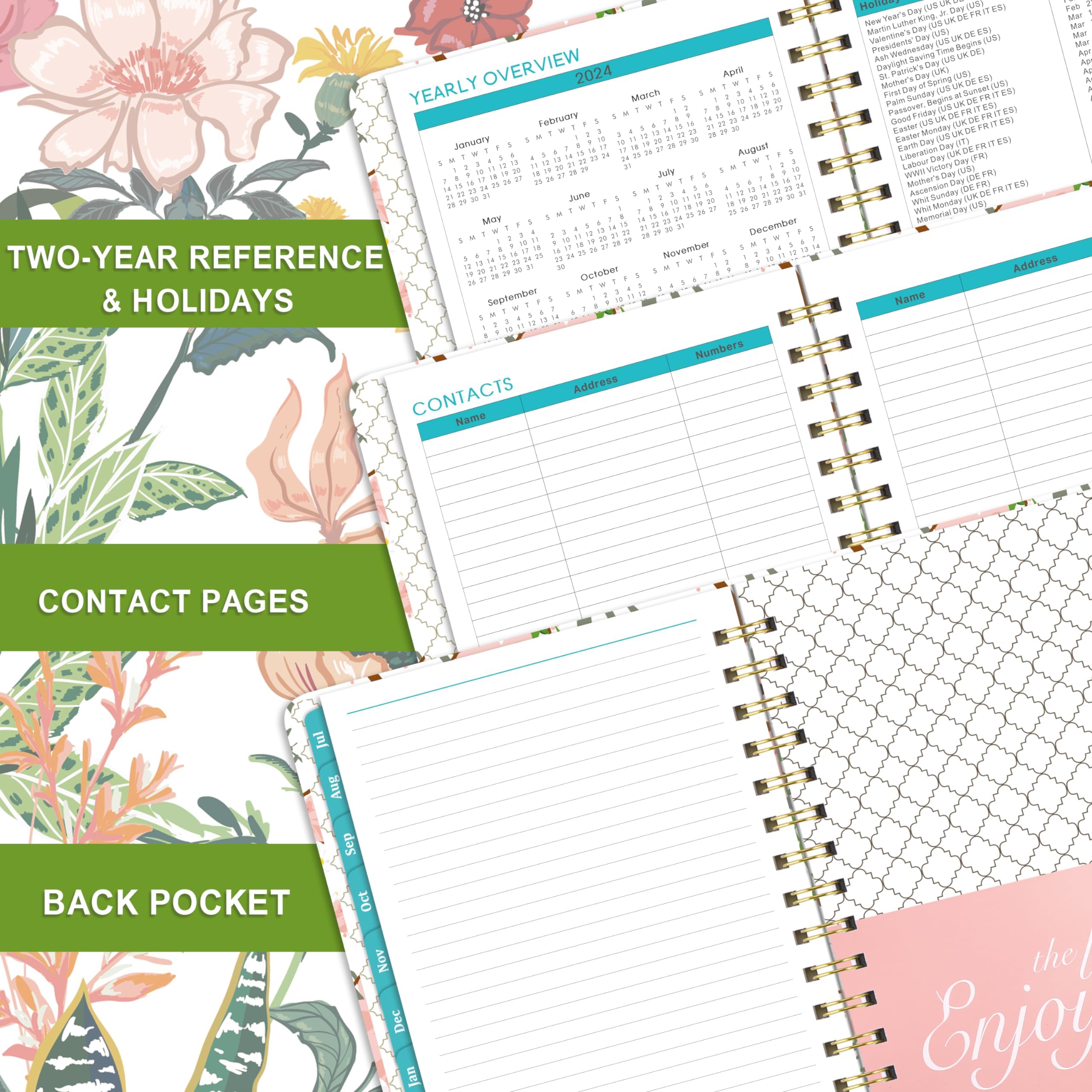 2024-2025 Academic Planner - Weekly & Monthly Student Planner (July 2024 to June 2025) - 6.4