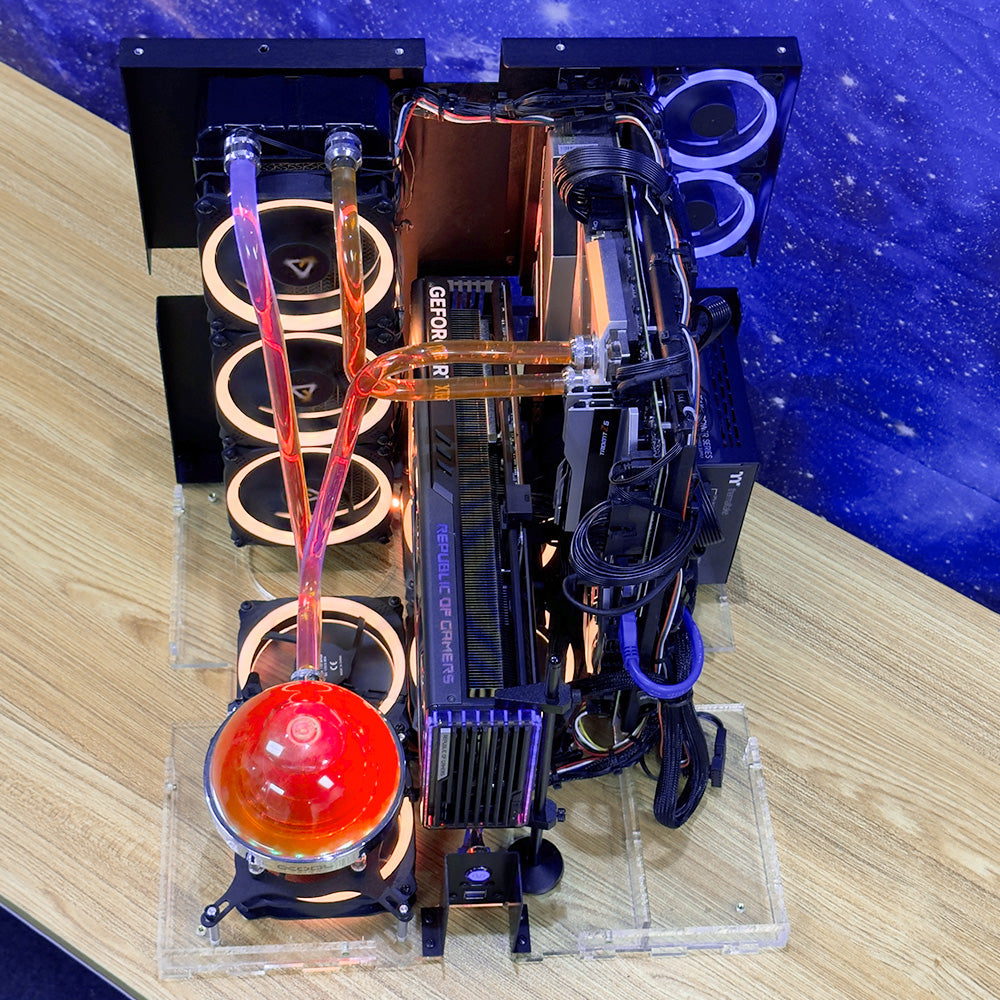 Star Trek Borg Fusion Cube ATX PC Case - Unique Gaming Computer Case for Sci-Fi Fans | Perfect for Conventions, Gaming Setups & Collectors